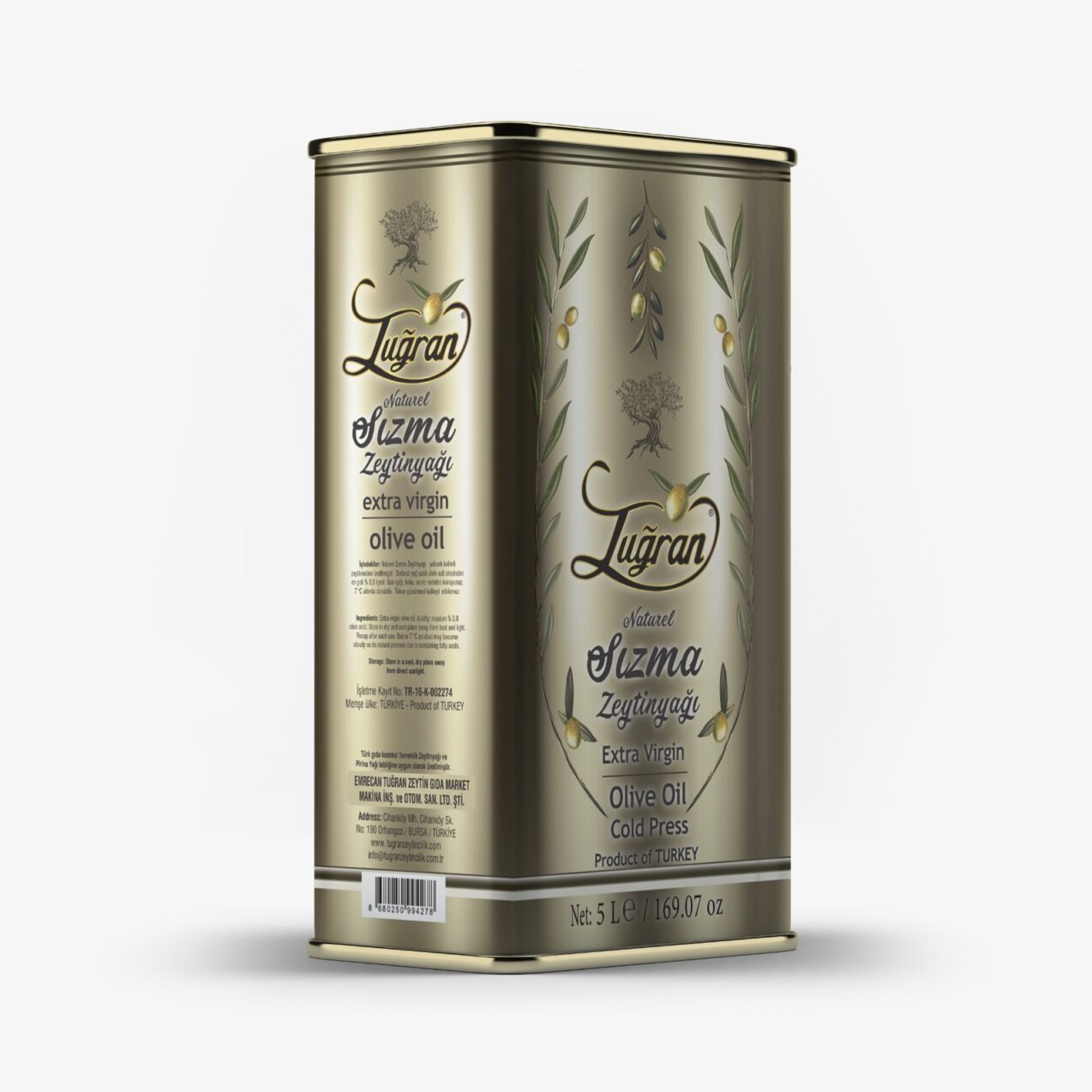 Erken Hasat Naturel Sızma Zeytinyağı - 5000 ml - Görsel 2