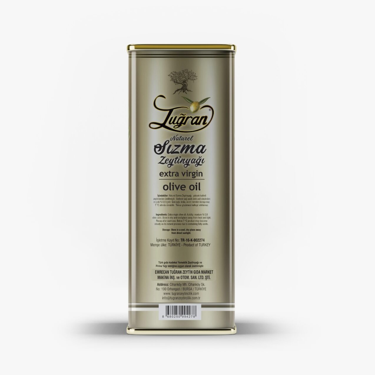 Erken Hasat Naturel Sızma Zeytinyağı - 5000 ml - Görsel 4
