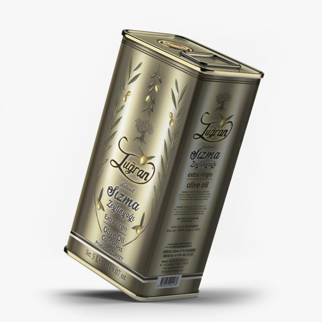 Erken Hasat Naturel Sızma Zeytinyağı - 5000 ml - Görsel 7
