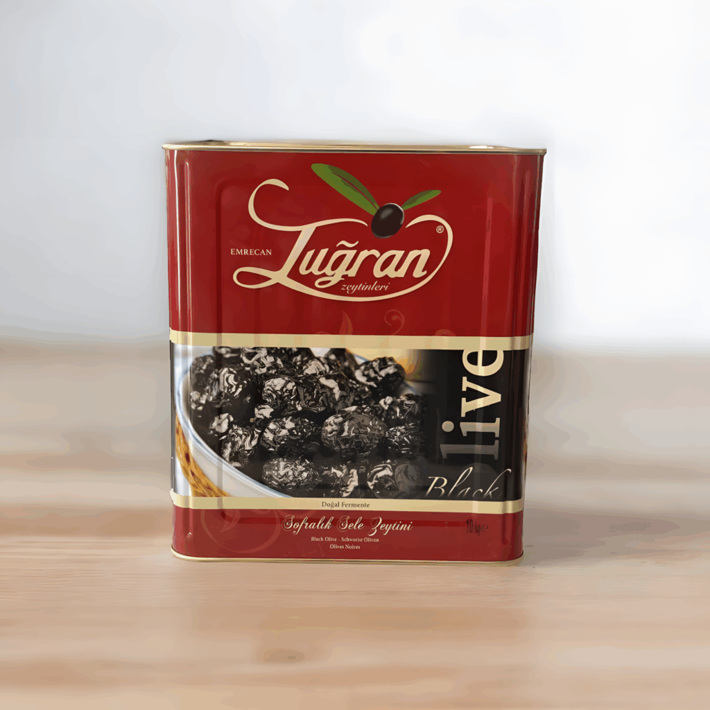 Sofralık Siyah Sele Zeytini – 10kg