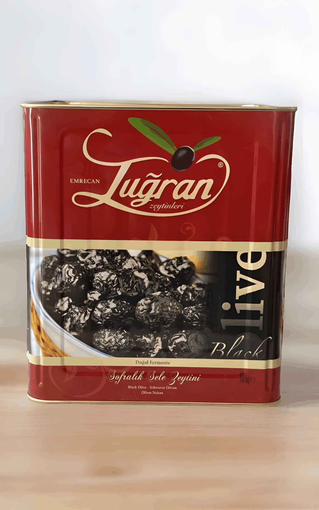 Sofralık Siyah Sele Zeytini – 10kg