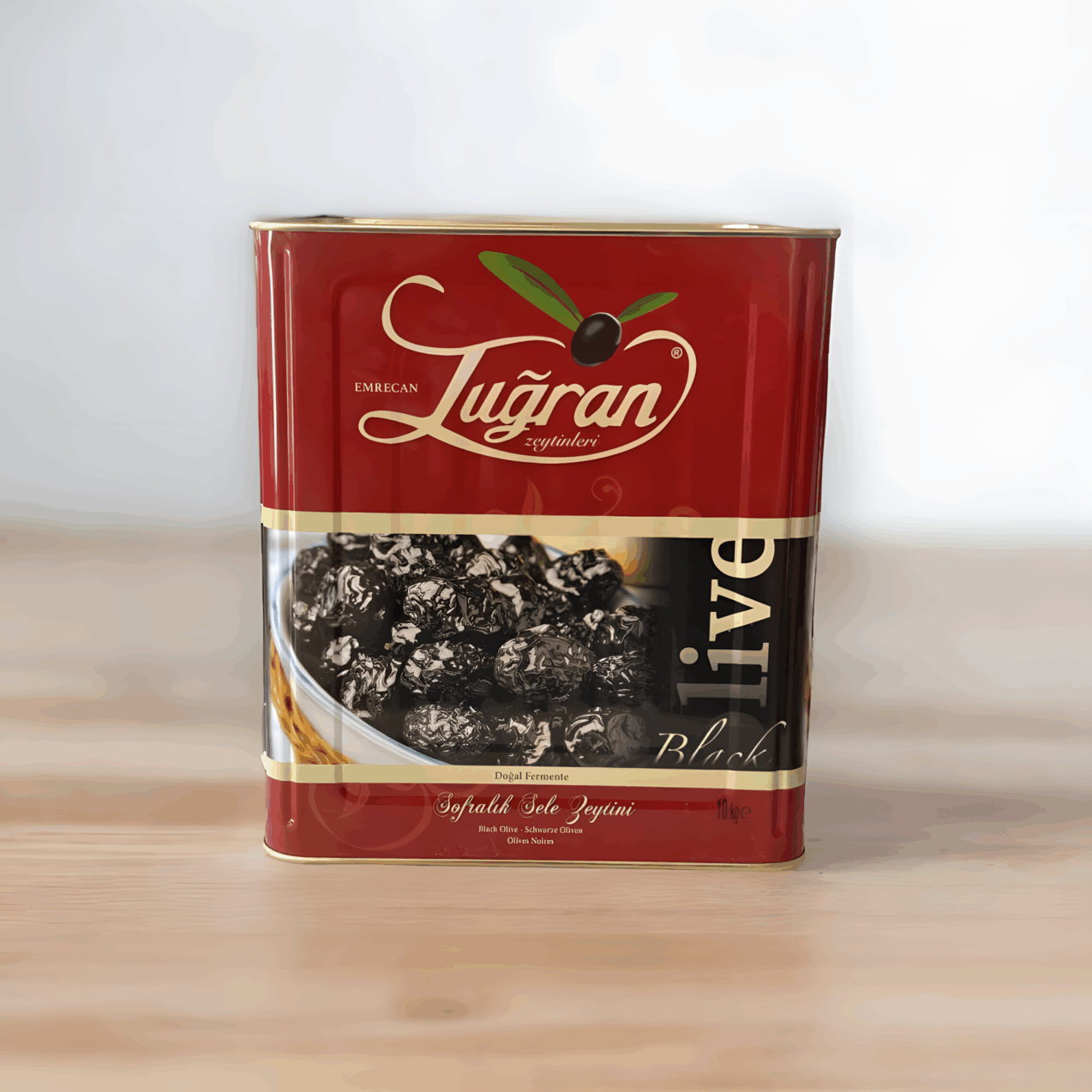 Sofralık Siyah Sele Zeytini - 10kg